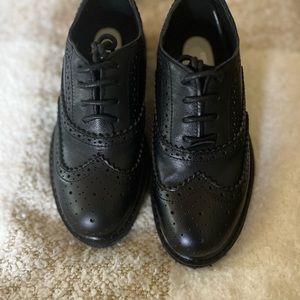 Kenneth Cole Toddler Boy Black Dress Shoes